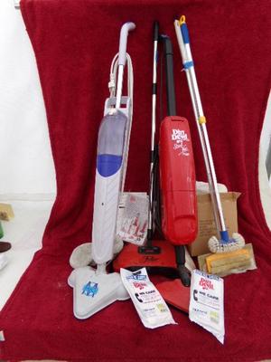 CLEAN HOUSE! A collection of light weight cleaning appliances and . . .. . .