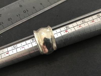 925 Large Silver Marked Ring