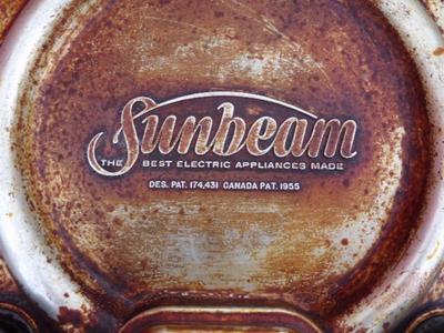 Sunbeam electric skillet, FOR DISPLAY ONLY! aluminum construction.