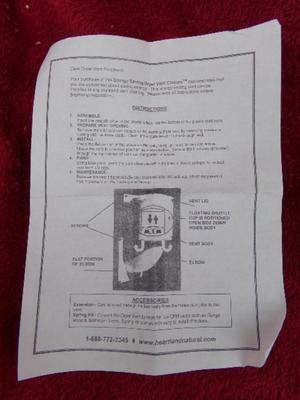 Dryer vent kit, appears NEW IN BOX w/instructions.