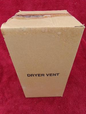 Dryer vent kit, appears NEW IN BOX w/instructions.