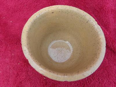 VTG Watt brand OVEN WARE mixing bowl. Pre 1965 By Watt Pottery