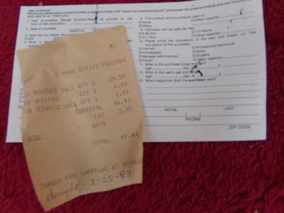 I know you don’t have one of these! TI-5030 desk top calculator . . .