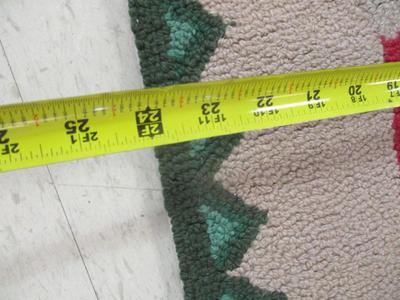 Sale Photo Thumbnail #460: 24" x 53" Santa Rug
