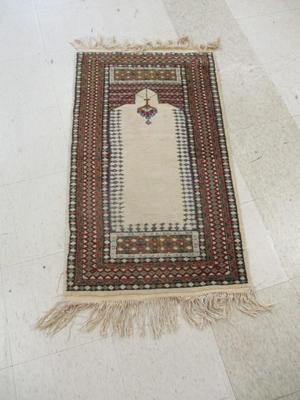 Sale Photo Thumbnail #465: 48" x 24" Prayer Rug With Fringe