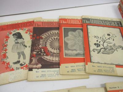 Sale Photo Thumbnail #1989: 1962-1965 Workbasket Magazines Knit Crochet Sewing Patterns Recipes