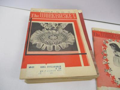 Sale Photo Thumbnail #1988: 1962-1965 Workbasket Magazines Knit Crochet Sewing Patterns Recipes