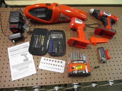 Sale Photo Thumbnail #1510: Black & Decker Fire Storm Hand Tools