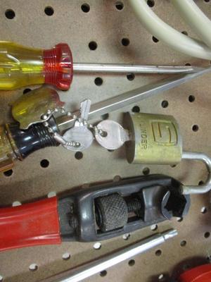 Sale Photo Thumbnail #1519: Assortment Of Handtools Craftsman Pipe Wrench