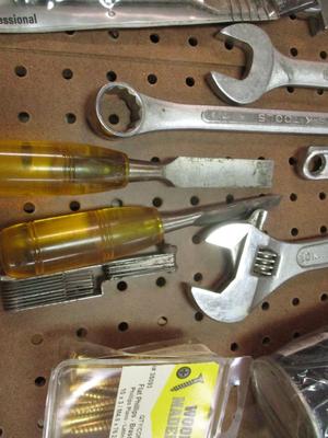 Sale Photo Thumbnail #1518: Assortment Of Handtools Craftsman Pipe Wrench