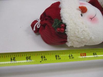 Sale Photo Thumbnail #447: Holiday Snowman Figure Stuffed
