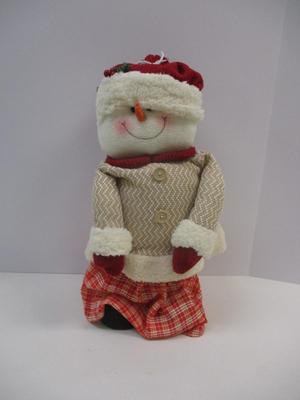 Sale Photo Thumbnail #445: Holiday Snowman Figure Stuffed