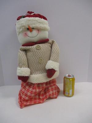 Sale Photo Thumbnail #448: Holiday Snowman Figure Stuffed