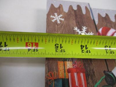 Sale Photo Thumbnail #443: Winter Snowmen Theme Light Up Wooden Panel