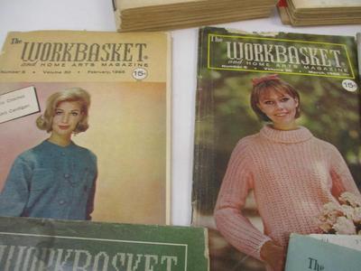 Sale Photo Thumbnail #2007: 1961-1963-1964-1965 Workbasket Magazines Knit Crochet Sewing Patterns Recipes