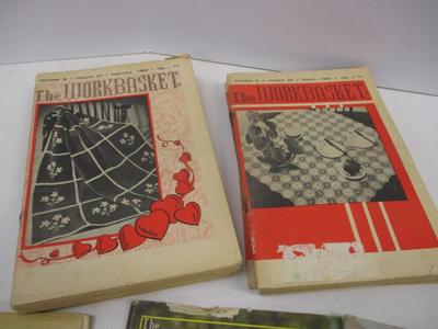 Sale Photo Thumbnail #2008: 1961-1963-1964-1965 Workbasket Magazines Knit Crochet Sewing Patterns Recipes