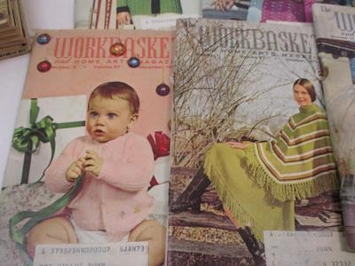 Sale Photo Thumbnail #2011: 1970-1972-1973-1974 Workbasket Magazines Knit Crochet Sewing Patterns Recipes