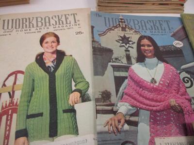Sale Photo Thumbnail #2013: 1970-1972-1973-1974 Workbasket Magazines Knit Crochet Sewing Patterns Recipes