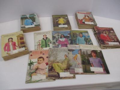 Sale Photo Thumbnail #2010: 1970-1972-1973-1974 Workbasket Magazines Knit Crochet Sewing Patterns Recipes