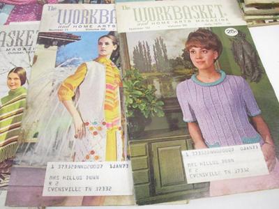 Sale Photo Thumbnail #2012: 1970-1972-1973-1974 Workbasket Magazines Knit Crochet Sewing Patterns Recipes