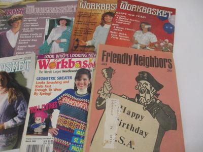 Sale Photo Thumbnail #2017: 1981-1986-1987-1988 Workbasket Magazines Knit Crochet Sewing Patterns Recipes