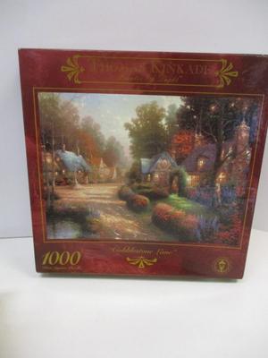 Sale Photo Thumbnail #1538: Sealed Puzzles Thomas Kinkade Mark Keathley Ravensburger