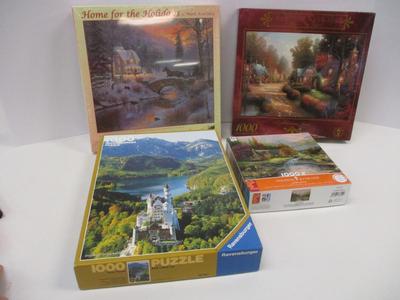 Sale Photo Thumbnail #1533: Sealed Puzzles Thomas Kinkade Mark Keathley Ravensburger
