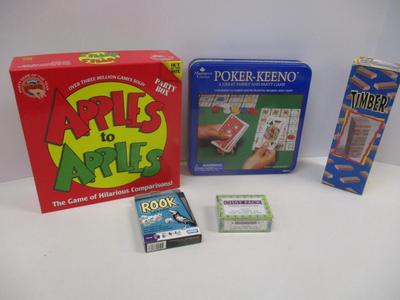 Sale Photo Thumbnail #1541: Board Games Card Games & Timber