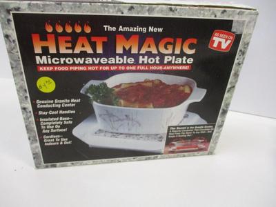 Sale Photo Thumbnail #1881: Heat Magic Microwaveable Hot Plate