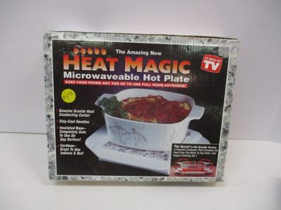 Sale Photo Thumbnail #1876: Heat Magic Microwaveable Hot Plate