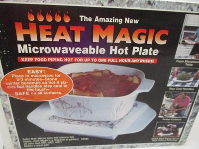 Sale Photo Thumbnail #1877: Heat Magic Microwaveable Hot Plate