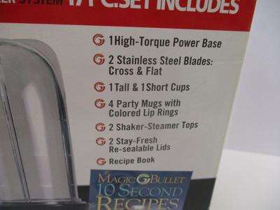 Sale Photo Thumbnail #1907: Magic Bullet Express 17 Piece Set