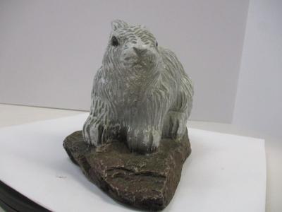 Sale Photo Thumbnail #218: Concrete Rabbit Statue Bunny