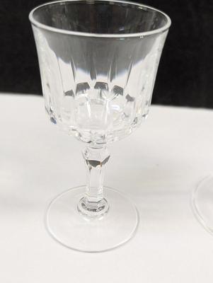 Sale Photo Thumbnail #259: 4 - 6 1/2" and 6 - 4"

The Mid 20th Century Cristal D'Arques Longehamp Wine Glasses are a set of elegant wine glasses from the Century product line. These wine glasses showcase the classic and timeless design popular in the mid-20th century, adding a touc