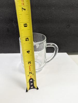 Sale Photo Thumbnail #436: Vintage Etched Barware Glass Coffee Cup
