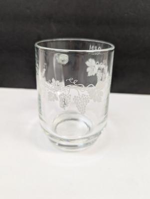 Sale Photo Thumbnail #433: Vintage Etched Barware Glass Coffee Cup