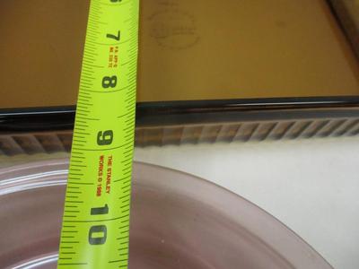Sale Photo Thumbnail #385: Pyrex Cranberry Purple Pie Dishes