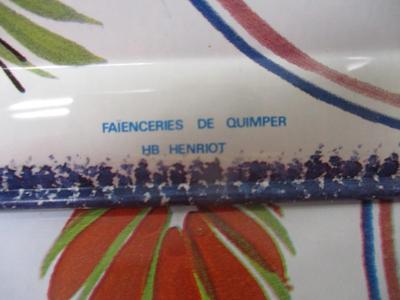 Sale Photo Thumbnail #270: Vintage HenRiot Quimper France