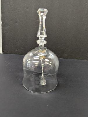 Sale Photo Thumbnail #304: Etched Crystal Bell #11