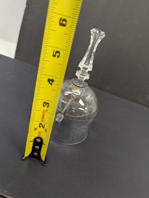 Sale Photo Thumbnail #307: Etched Crystal Bell #11