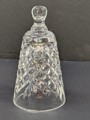 Sale Photo Thumbnail #362: The Waterford Crystal Collectors 1991 Bell features a beautifully crafted design inspired by the 12 Days of Christmas, specifically "8 Maids A Milking". Made from high-quality crystal, this bell is a part of a collectible set that captures the essence of 