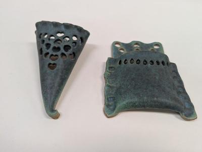 Sale Photo Thumbnail #233: Flower Wall Pockets Made Of Clay