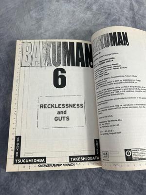 Bakuman Manga Comics Issues #1-18