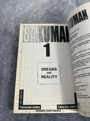 Bakuman Manga Comics Issues #1-18
