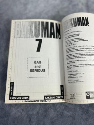 Bakuman Manga Comics Issues #1-18
