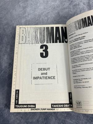 Bakuman Manga Comics Issues #1-18