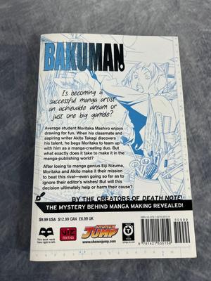 Bakuman Manga Comics Issues #1-18