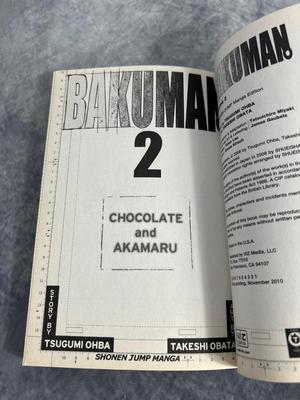 Bakuman Manga Comics Issues #1-18