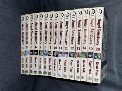 Angel Sanctuary Vol #4-15, & #20 Manga English by Kaori Yuki (Lot of 15)
