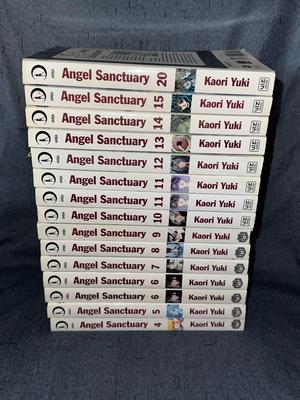 Angel Sanctuary Vol #4-15, & #20 Manga English by Kaori Yuki (Lot of 15)